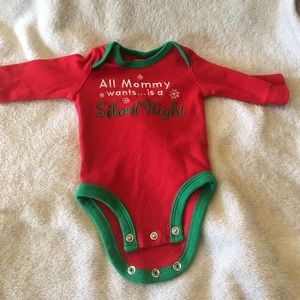 Newborn Carter’s Holiday Onesie